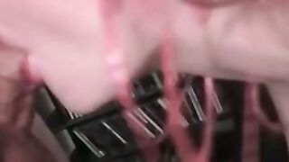 Busty amateur seductress takes big dick up her juicy pussy