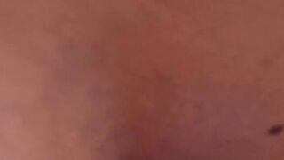 Nubile is spreading her shaved pussy while in the forest