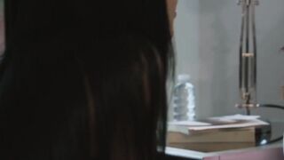 Big booty dykes grind their wet twats after tongue fucking