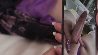 Naughty TS babes Angelina Please and Gracie Jane anal fuck