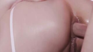 Babe Avi Love feels so happy to have it in her ass doggy