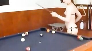 Lesbian Pool Masturbation