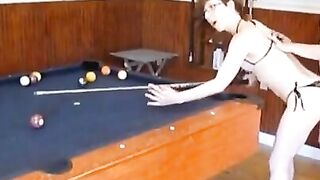 Lesbian Pool Masturbation