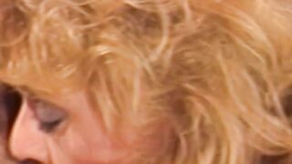 MILFs Nina Hartley and Jeanna Fine blows lucky guys big dick