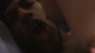Naughty babe Tiffany Hopkins gives blowjob in wild threesome