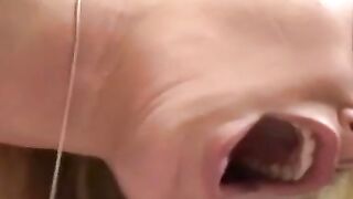 Hot MILF fingering and licking brunette babes pussy