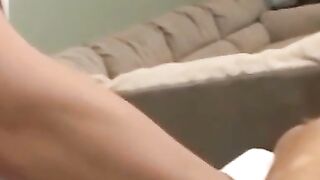 Hot MILF fingering and licking brunette babes pussy