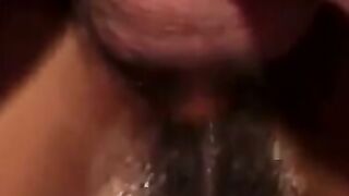 Young ebony pussy pounded doggystyle before reverse cowgirl
