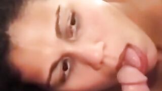 Natural tits babe fingered and pounded for cum in mouth