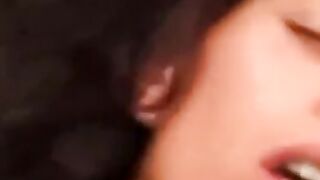 Natural tits babe fingered and pounded for cum in mouth