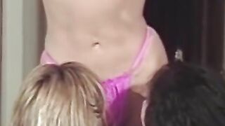 Dykes have foursome that includes lots of painful sex