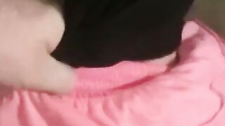 Cute Bridgette Powell plays with toy before rough banging