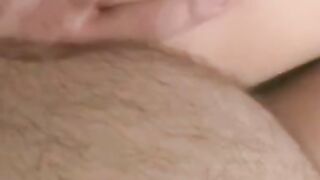 Cute Bridgette Powell plays with toy before rough banging