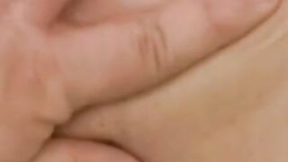 Cute Bridgette Powell plays with toy before rough banging