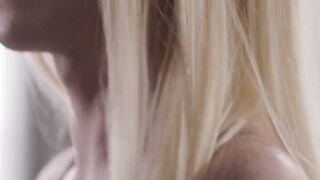 Cute tranny Jenna Gargles moans during hot interracial fuck