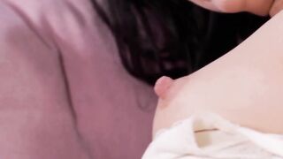 Skinny girl Viola Veber wonders into a horny place so she caresses her delicious puss