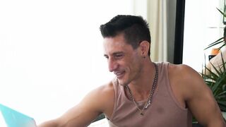 DILF Jax Thirio fucks twink Matteo Gomez tight ass deep and hard