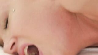 Petite blonde Dakota Skye cant wait for her love to come home and make love