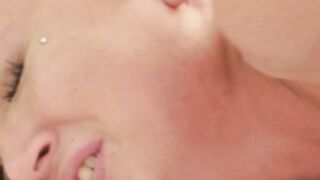 Petite blonde Dakota Skye cant wait for her love to come home and make love