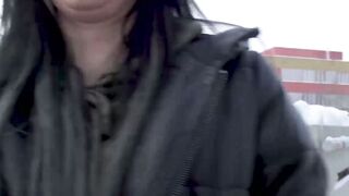 Cum hungry slut Salina Shein made my cock felt the warmth of her pussys inside