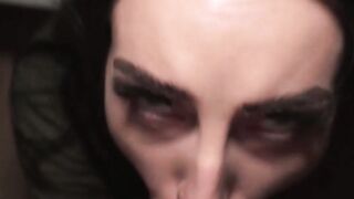Cum hungry slut Salina Shein made my cock felt the warmth of her pussys inside
