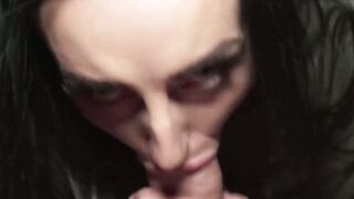 Cum hungry slut Salina Shein made my cock felt the warmth of her pussys inside