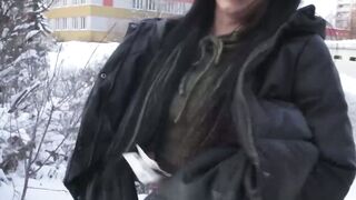 Cum hungry slut Salina Shein made my cock felt the warmth of her pussys inside
