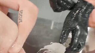 UNLEASH THE BEAST innocent 22yrold gets destroyed by chunky mature. darkest ass humiliation and squirting.