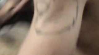 Close up barebacking with a cock hungry twink