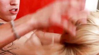 Glamorous Tyra Scott banged after sucking latino dick