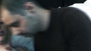 FTM stud banged and creampied by hung trans girlfriend