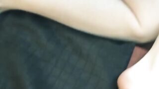 FTM stud banged and creampied by hung trans girlfriend