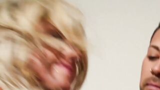 Tied up tgirl Kayleigh Coxx ass drilled before nasty facial