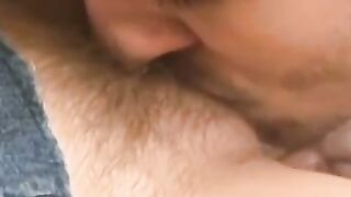 Lusty amateur babe shows her dick sucking and riding skills
