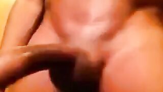 Amateur Man Masturbates Big Cock