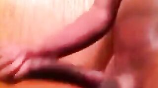 Amateur Man Masturbates Big Cock