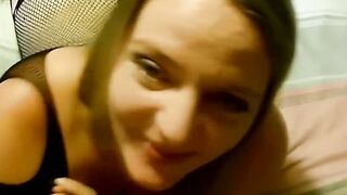 Busty lingerie babe Leila Lo banged hard after deepthroat