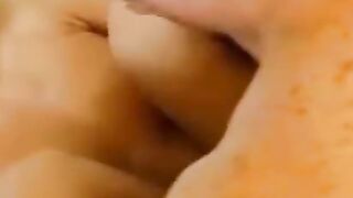 Big tits amateur Betty seduced and pounded by huge old cock