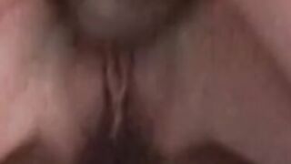 Vintage brunette babe fucked doggystyle by big mature cock