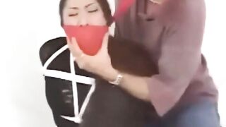 Bound Asian Amateur Loves BDSM