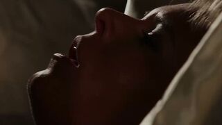 Horny blonde fucked missionary after sensual blowjob
