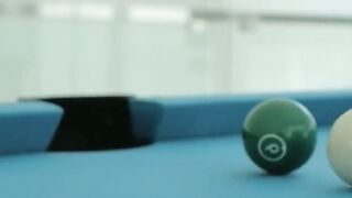Fucked A Beautiful Teen on the Pool Table while Her Boyfriend was Away