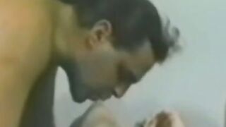 Big breasted amateur bimbo toyed by her perverted friend