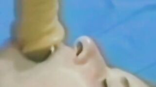 Big breasted amateur bimbo toyed by her perverted friend