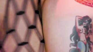 Joanna Angel ravaged hardcore by two tattooed trans beauties