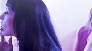 Joanna Angel ravaged hardcore by two tattooed trans beauties