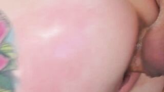 Horny Alex Legend double penetrated in spitroast threesome
