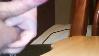 Small Cock Shoots Thick Load