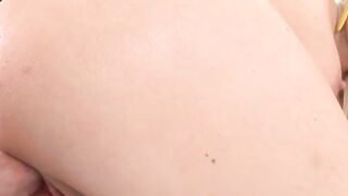 Busty pornstar Courtney Taylor anal stretched with big dildo