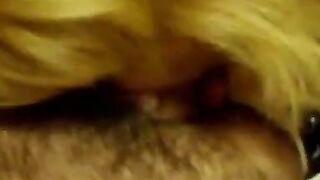 Mature Blonde Amateur Goes Deep at the Office